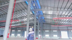 kết cấu nhà xưởng khung thép